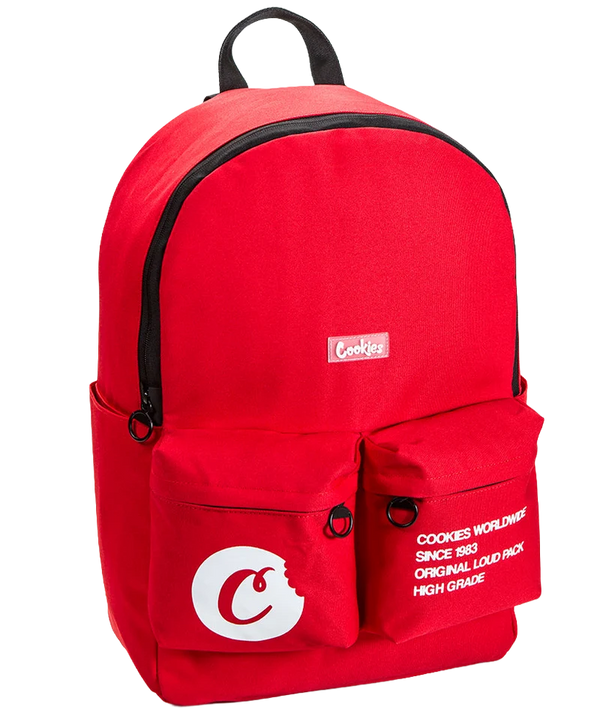 COOKIES SMELL PROOF BACKPACK RED - ORION