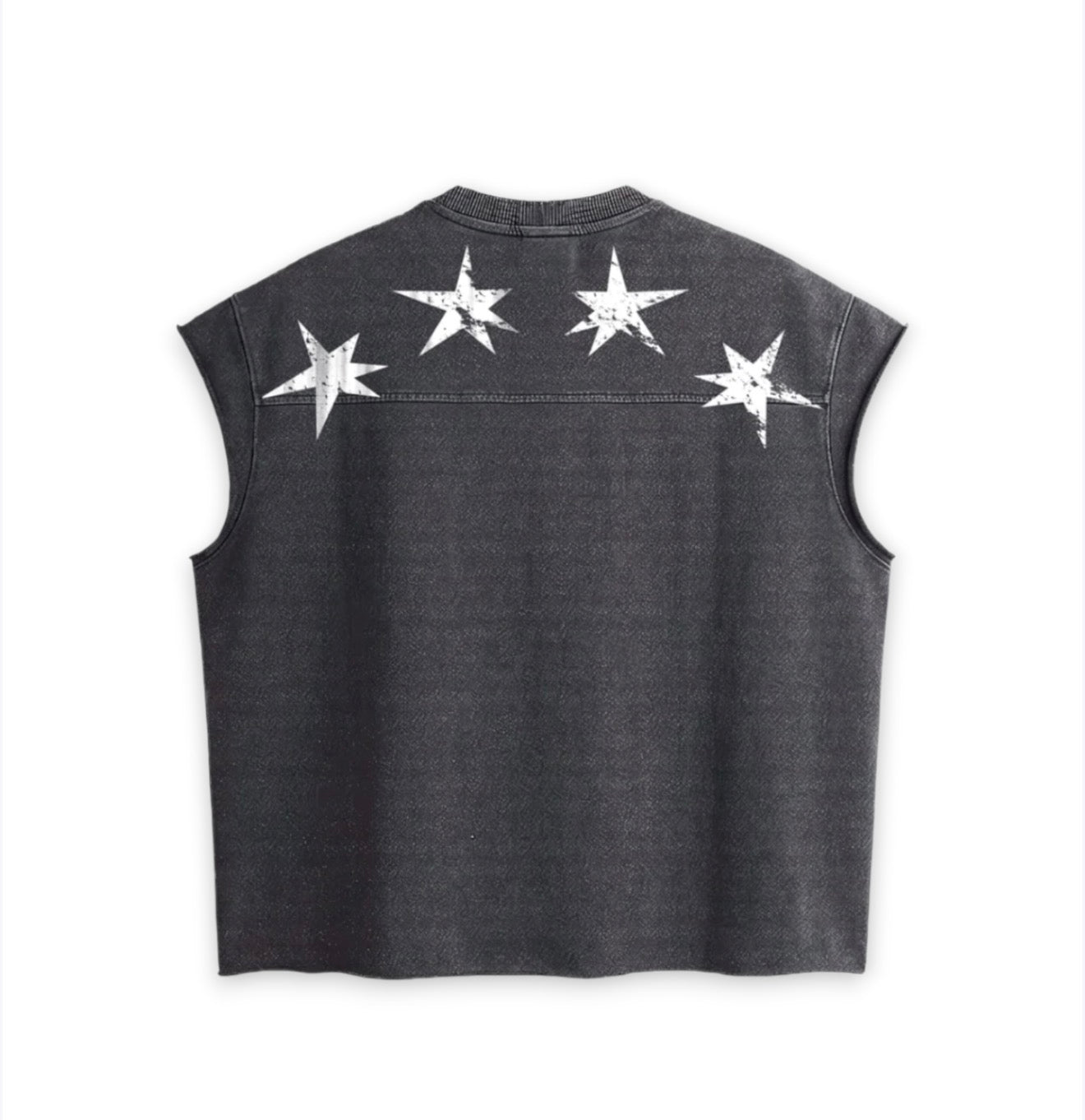 ALL HUMAN 'CIRCLES' SLEEVELESS TEE