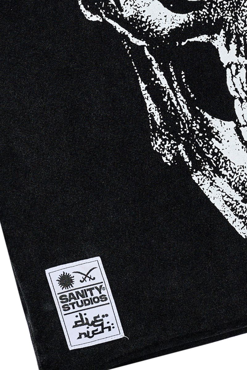 Sanity - Chainfall Sleeveless Tee - Black