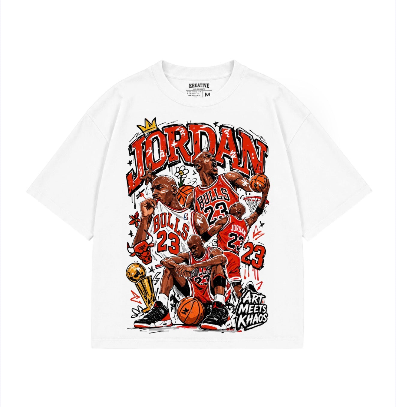 Jordan heavyweight oversized graphic tee, alternate view
