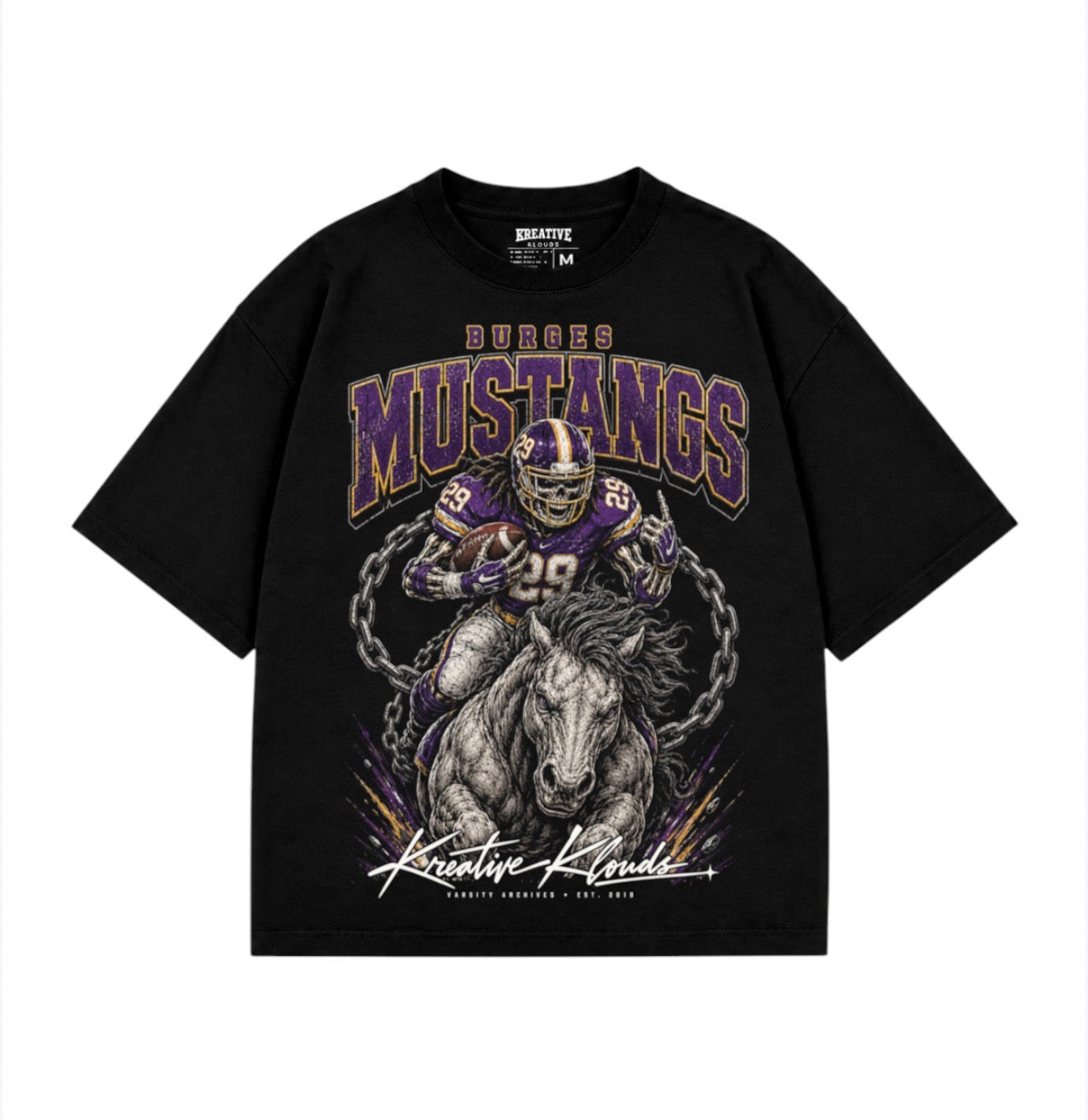 Burges Mustangs Heavyweight S/S