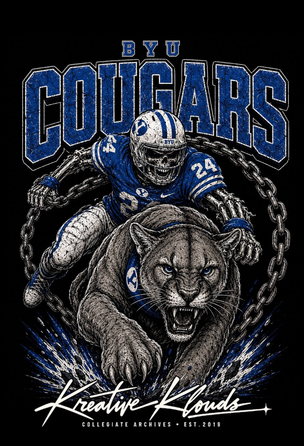 BYU Cougars Collegiate Archives graphic