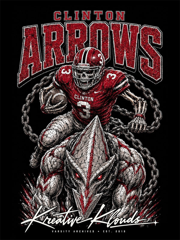 Clinton Arrows Varsity Archives graphic