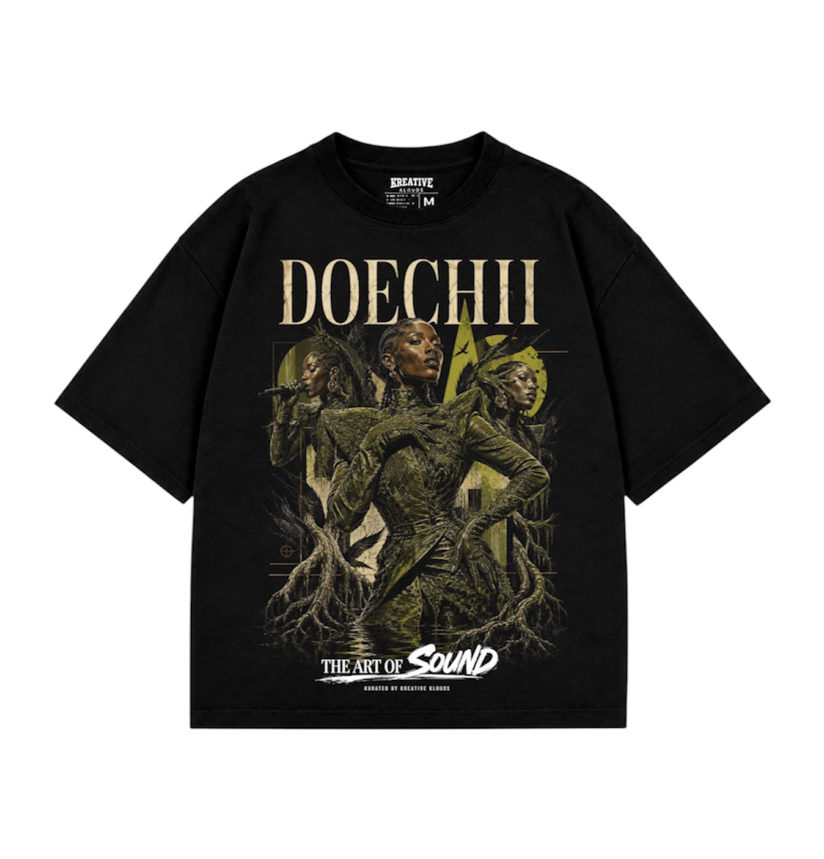 Doechii The Sound of Art black graphic tee