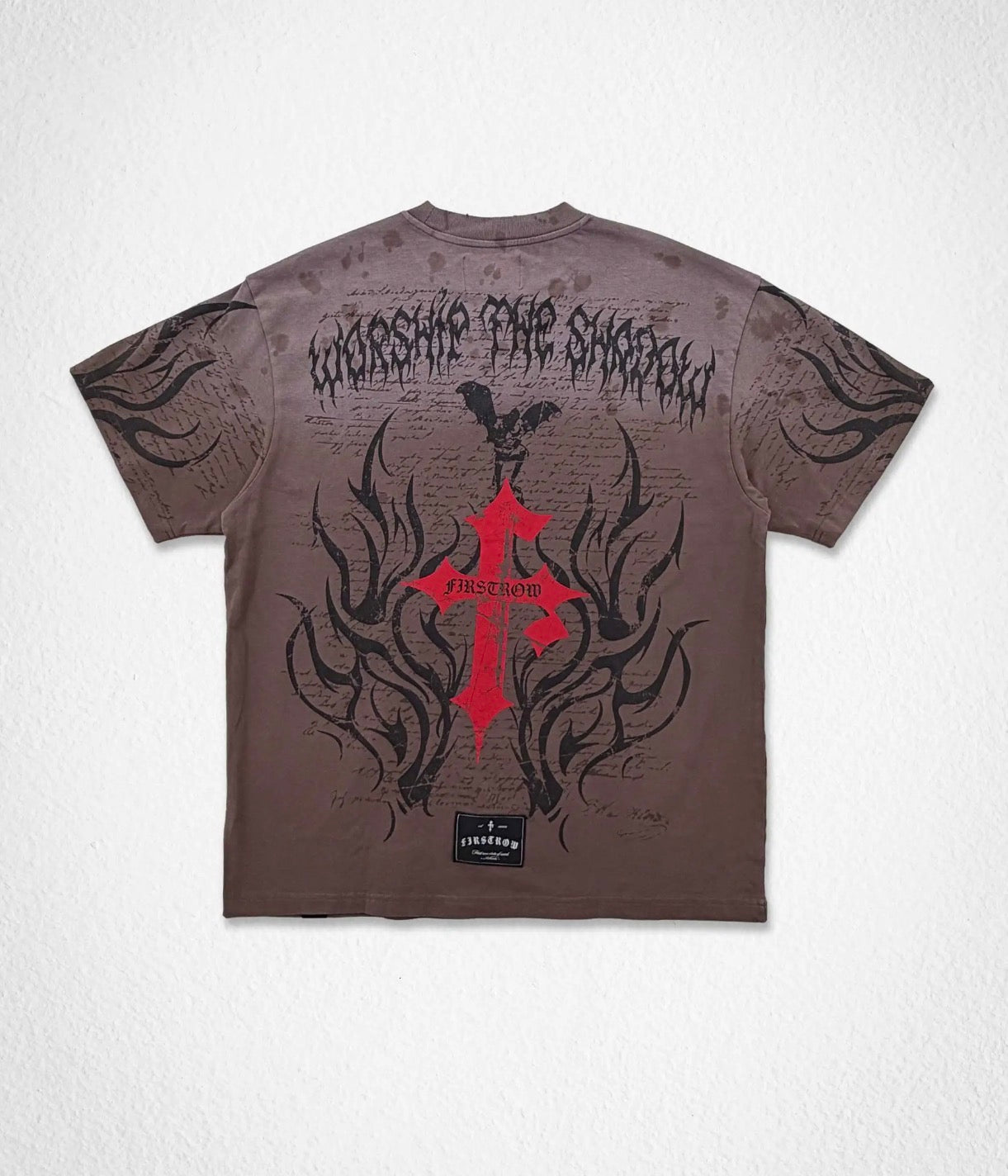 First Row Steel Angels Road Calling Tee back view