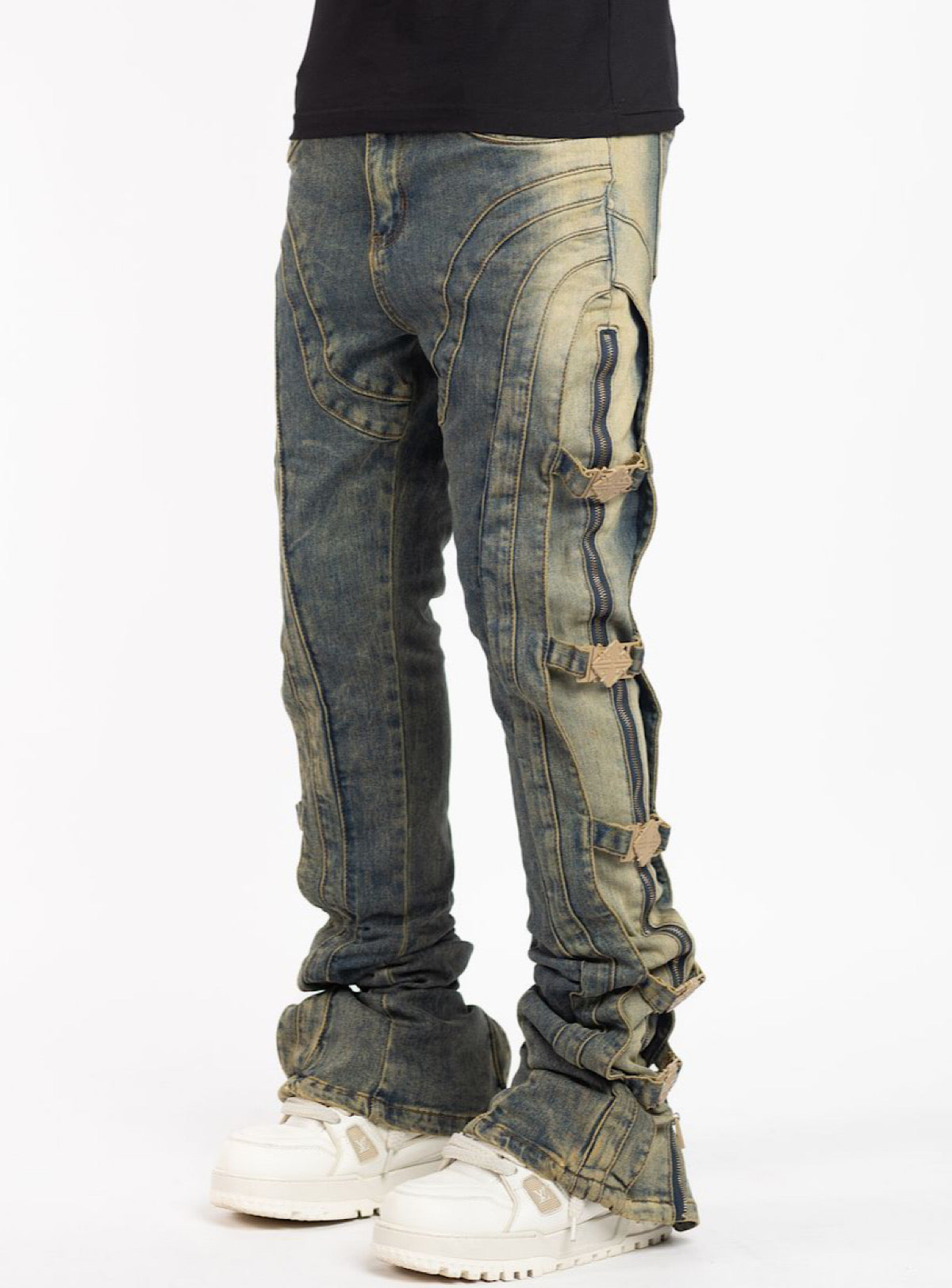 GUAPI Jeans - Premium Denim - Khaki