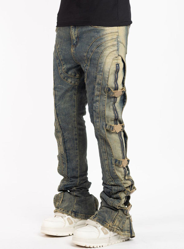 GUAPI Jeans - Premium Denim - Khaki