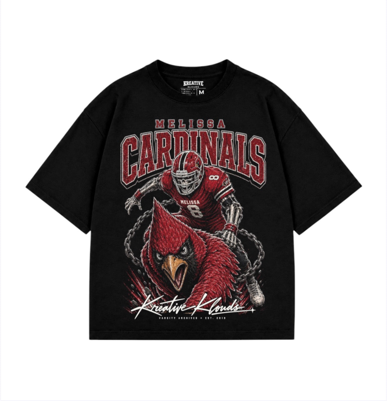 Melissa Cardinals Heavyweight S/S