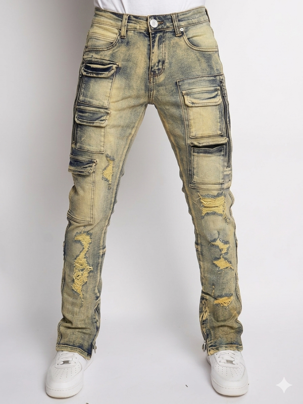 NME Jeans - Murphy - Vintage Blue Wash - 555