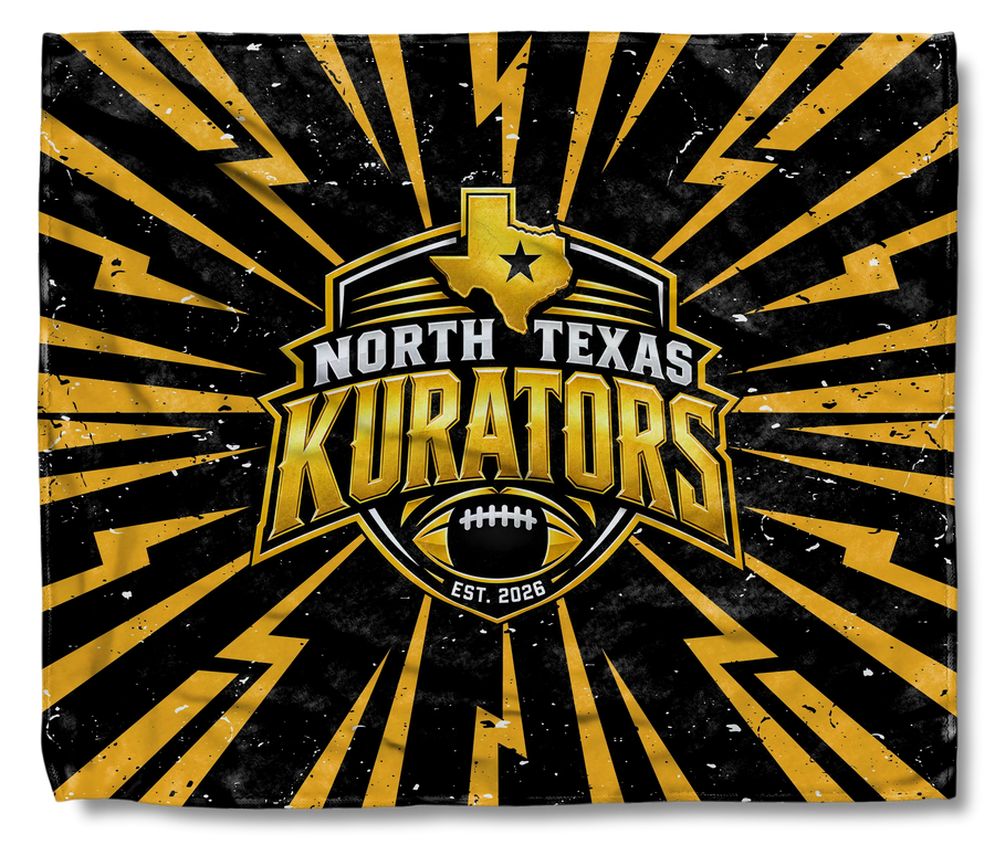 North Texas Kurators Bolt fundraiser blanket