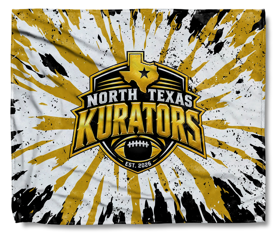 North Texas Kurators Burst fundraiser blanket