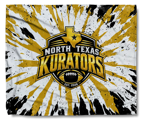 North Texas Kurators Burst fundraiser blanket