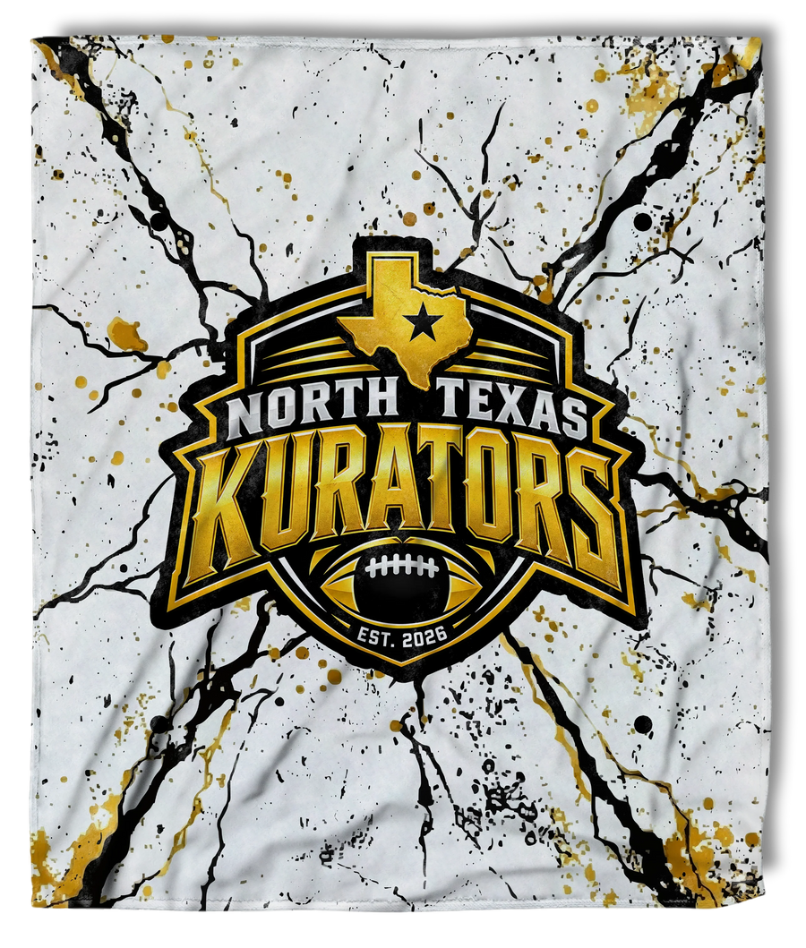 North Texas Kurators Splatter fundraiser blanket