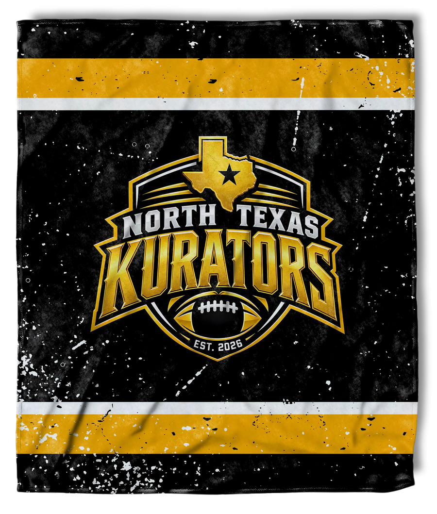 North Texas Kurators Stripes fundraiser blanket