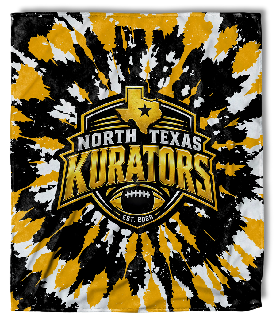 North Texas Kurators Swirl fundraiser blanket