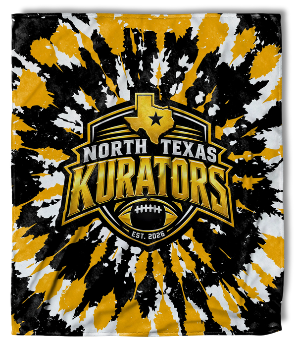 North Texas Kurators Swirl fundraiser blanket